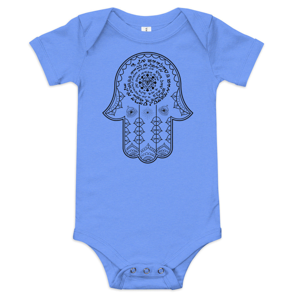 Hamsa short sleeve one piece