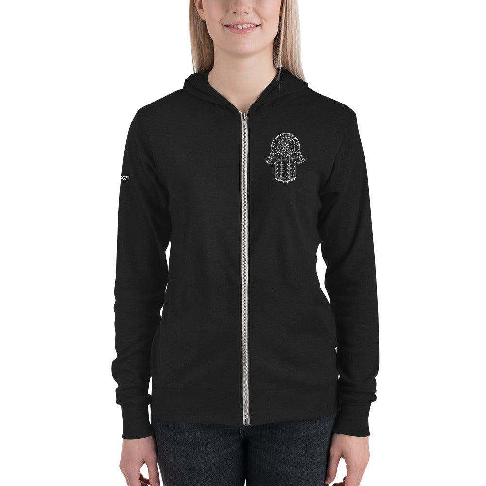 Hamsa Spell - Light Unisex Hoodie